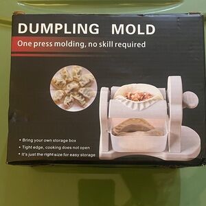 White Dumpling Mold